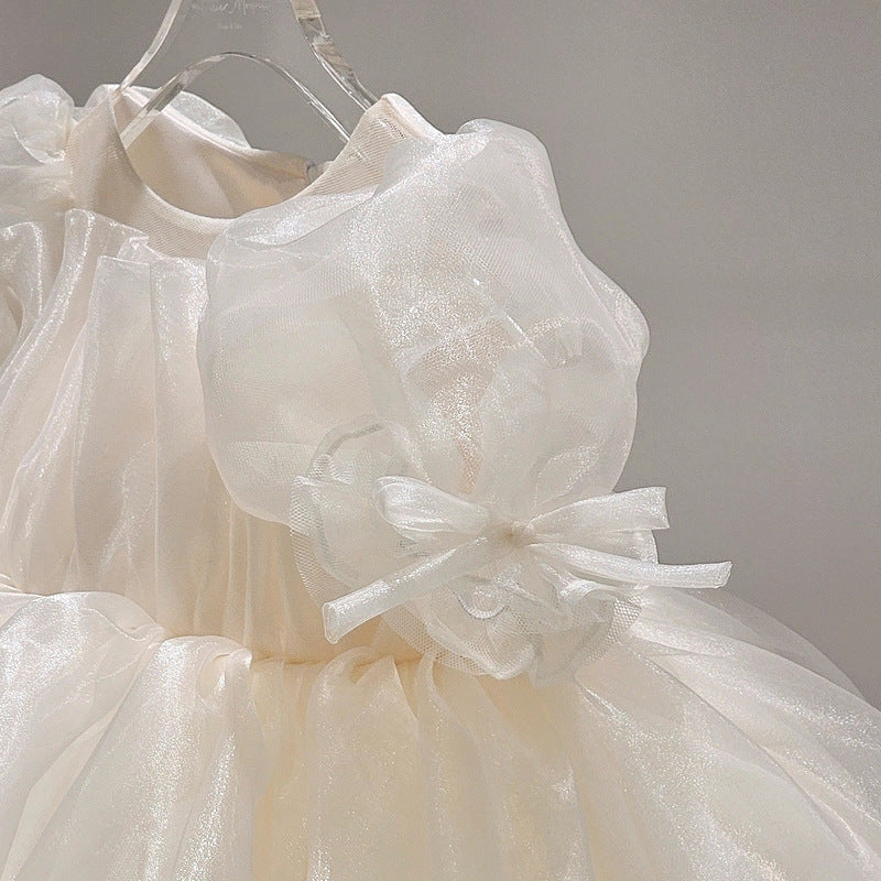 One year old heiress dress princess dress baby birthday party dress