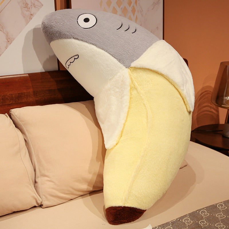 Shark Banana Pillow Plush Toy Doll