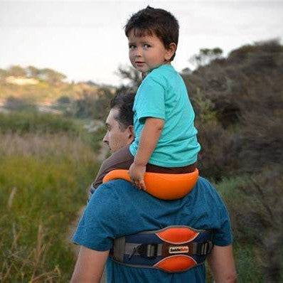 Trendy New Multi-functional Children's Saddle Harness Vintage Style Baby Saddle Shoulder Strap