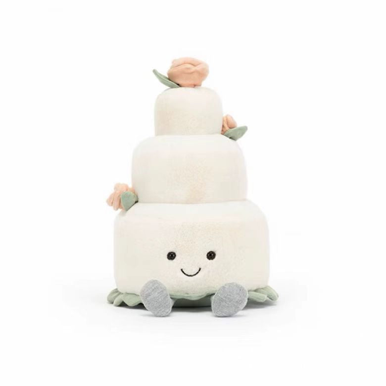 Jellycat Peanut Penguin Plush Toy Fluffy Animal Birthday Cake Drop Shipping