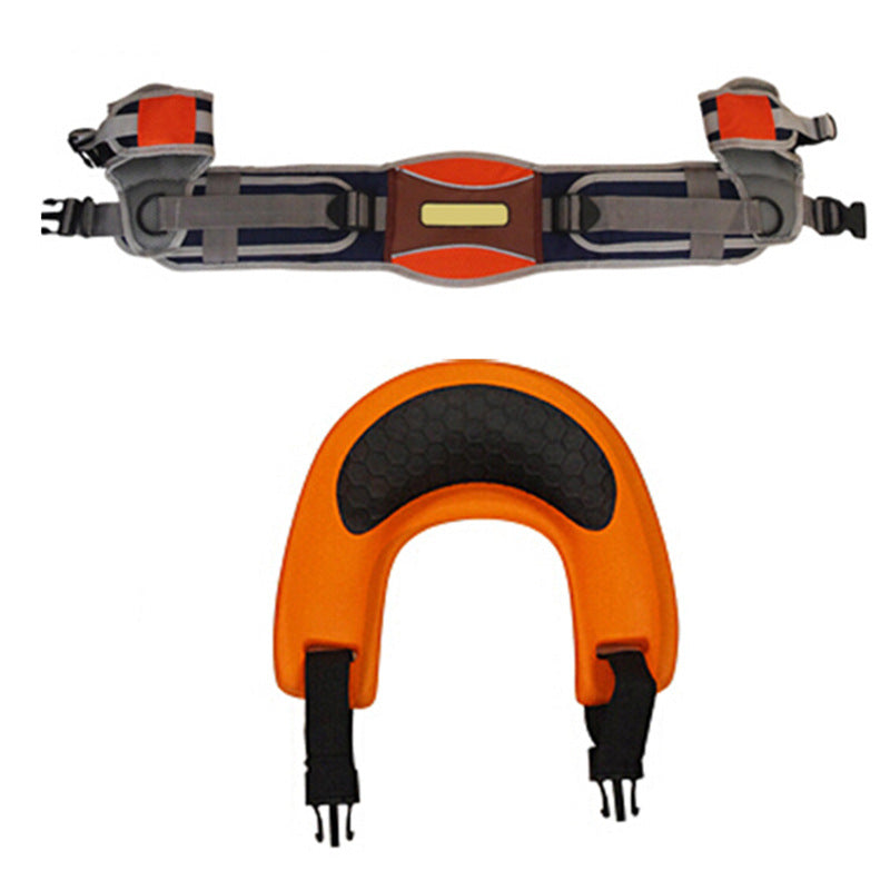 Trendy New Multi-functional Children's Saddle Harness Vintage Style Baby Saddle Shoulder Strap