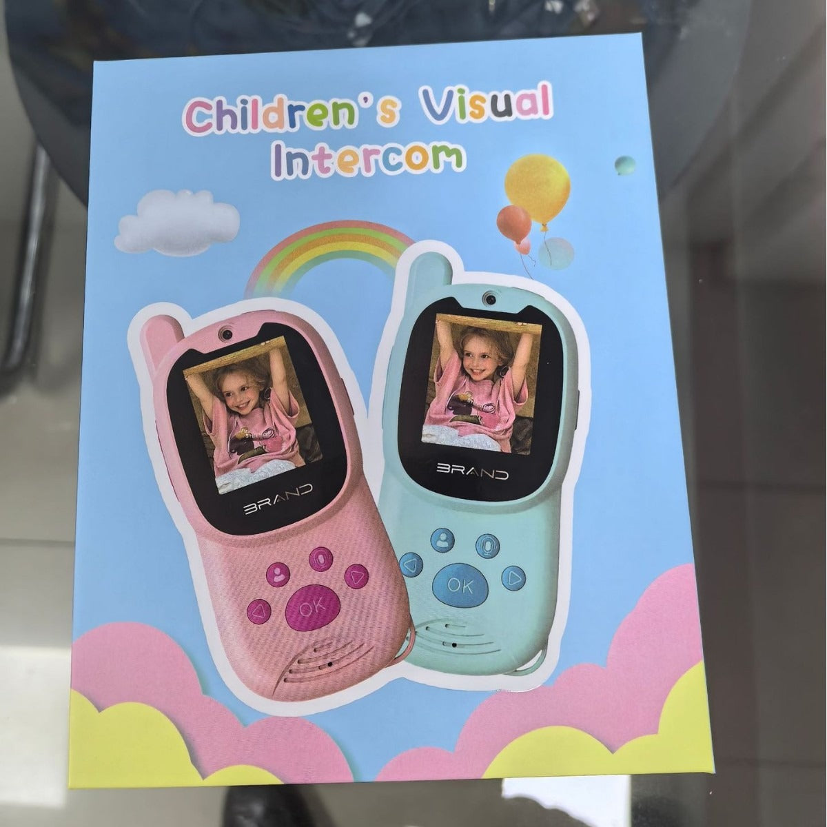 Accessible video intercom long-distance simulation wireless parent-child toy