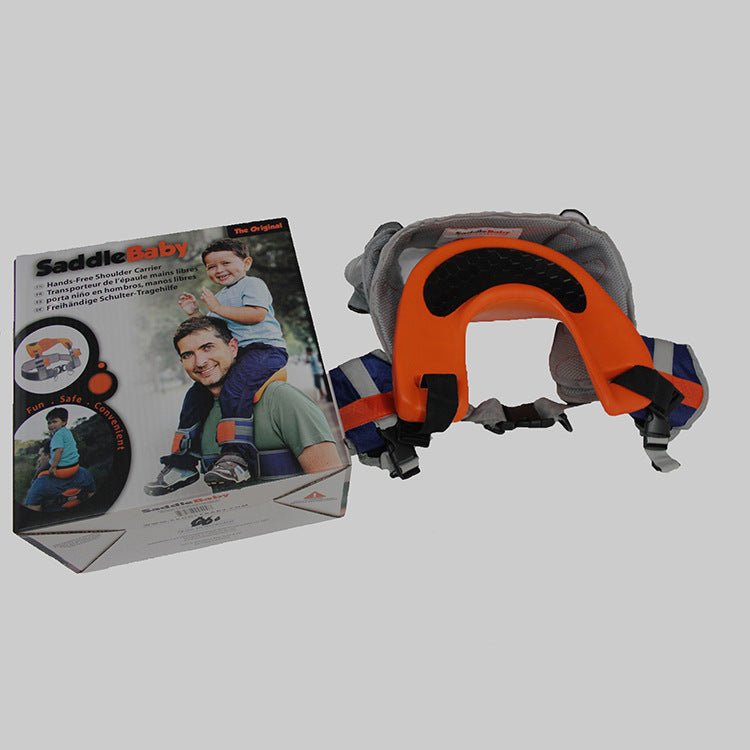 Trendy New Multi-functional Children's Saddle Harness Vintage Style Baby Saddle Shoulder Strap