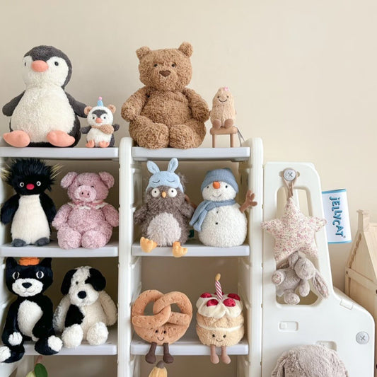 Jellycat Peanut Penguin Plush Toy Fluffy Animal Birthday Cake Drop Shipping