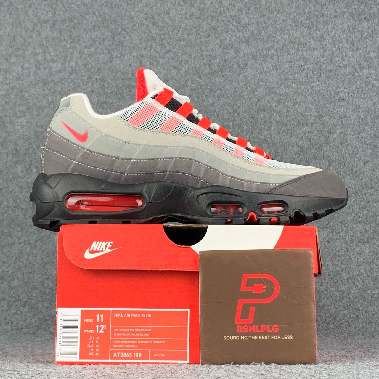 Air Max 95 OG 'Solar Red'