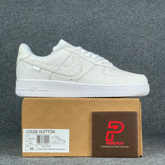 LV Air Force 1 Low 'Triple White'
